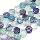 Chapelets de perles en fluorite naturel G-O170-98-1