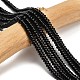 Бусины из натурального черного оникса G-L635-A01-4x2mm-01-1