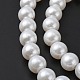 Chapelets de perles en verre nacré X-HY-10D-B01-1-2