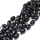 Natural Banded Agate/Striped Agate Beads Strands G-L544-063B-01-1