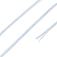 ラウンドワックスポリエステル糸ストリング  マイクロマクラメコード  ツイストコード  革縫い用  ミックスカラー  0.45mm  約174.97ヤード（160m）/ロール YC-D004-02B-M-4
