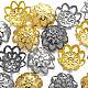 300 pièces 3 chapeaux de perles fantaisie en fer de style IFIN-FS0001-07-4