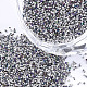 Fgbメッキガラスシードビーズ  ネイルアートの装飾アクセサリー  穴なし/ドリルなし  ラウンド  カラフル  0.6~0.8mm  約450 G /袋 SEED-S019-08I-1