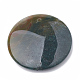 天然石インディアン瑪瑙ペンダント  フラットラウンド  41x7.5~8mm  穴：1.5mm G-S330-29A-2
