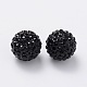 Perles de disco ball avec grade A strass RB-Q103-11-2