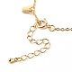 Brass Curb Chains Bracelet Making X-AJEW-JB01074-3
