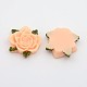 Mixed Style Flower Resin Cabochons CRES-X0007-2