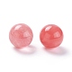 Pastèque perles de verre en pierre G-D456-18-2