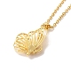 Clear Cubic Zirconia Butterfly Pendant Necklace & Diamond Stud Earrings SJEW-M099-05G-3