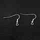 304 Stainless Steel Earring Hooks STAS-L258-001B-S-2