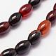 Natural Agate Beads Strands G-N0172-03-8x12mm-2