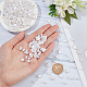 Nbeads 320Pcs 8 Style ABS Plastic Imitation Pearl Beads KY-NB0001-59-3