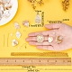 SUNNYCLUE DIY Imitation Jade Pendant Earring Making Kit DIY-SC0018-50-3