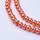 Glass Pearl Beads Strands HY6mm85-2