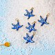 Кулоны с эмалью из латуни KK-SZ0004-30-5