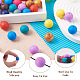 120Pcs 12 Colors Silicone Beads SIL-TA0001-16-5