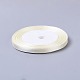 1/4 pulgada (6 mm) cinta de raso beige costura de boda diy X-RC6mmY002-2