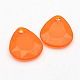 Faceted Drop Imitation Jelly Acrylic Pendants JACR-P001-09I-1