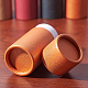 BENECREAT 16PCS 10ml Mixed Color Kraft Paperboard Tubes Round Kraft Paper Containers for Pencils Tea Caddy Coffee Cosmetic Crafts Gift Packaging CBOX-BC0001-29-5