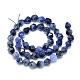 Natural Sodalite Beads Strands G-S149-21-6mm-2