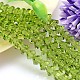 Faceted Cone Imitation Austrian Crystal Bead Strands G-M187-10mm-17A-1
