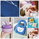 Oval & Rectangle Wooden Knitting Needle Gauge & Yarn Wrap Guide Board DIY-WH0033-88-6
