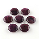 Flat Round Imitation Gemstone Acrylic Beads OACR-R051-05-1