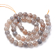 Chapelets de perles de sunstone naturelle naturelles G-T064-21-6mm-2