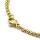 304 colliers pendentif en acier inoxydable pour femmes et hommes NJEW-G123-05G-4