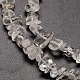Chapelets de perles en cristal de quartz naturel X-G-P035-16-2