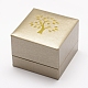 Cajas de anillos de plástico y cartón X-OBOX-L002-04-1