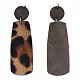 Grands pendentifs en cuir de vachette écologique FIND-N049-11-03-1