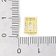 Подвески из латуни с прозрачным кубическим цирконием KK-F875-12G-03-3