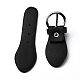 Черные пряжки из искусственной кожи FIND-WH0111-285P-3