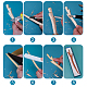 Risultati di bastoncini per capelli in legno di pesca MAK-WH0012-01-7