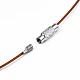 Cuerda del collar de alambre de acero inoxidable de fabricación de la joya DIY X-TWIR-R003-07-2