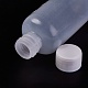 120ml Plastikflaschen mit Schraubverschluss TOOL-WH0097-05-2