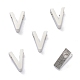 304 Stainless Steel Charms STAS-K216-41V-P-3
