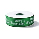 25 Yards Christmas Theme Printed Polyester Ribbon OCOR-C004-02A-2