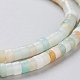 Natural Flower Amazonite Beads Strands G-F631-A34-3