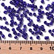 Baking Paint Glass Seed Beads SEED-S002-K6-3