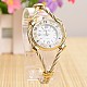 Lady's Golden Tone Stainless Steel watch Bangles WACH-F008-04A-1