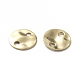 Brass Connector Charms KK-WH0063-06G-2