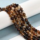 Natural Striped Agate/Banded Agate Beads Strands G-A246-8mm-11-8