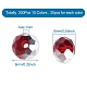 Spritewelry 300шт 10 цвета гальванические прозрачные стеклянные бусины EGLA-SW0001-02-3