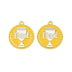 Подвески из сплава с эмалью ко Дню отца ENAM-V001-03A-G-1