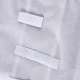 不織布ジュエリーハンギングバッグ  壁の棚のワードローブの収納袋  透明なPVC32グリッド  ホワイト  82.5x46.5x0.4cm AJEW-B009-01B-4