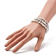 Ensemble de bracelets extensibles howlite pour femmes hommes filles cadeaux BJEW-JB06711-3