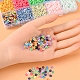 97.5g 15 couleurs ensemble de perles en argile polymère faites à la main CLAY-YW0001-51-5