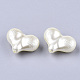 ABS Plastic Imitation Pearl Beads X-OACR-T017-12A-2